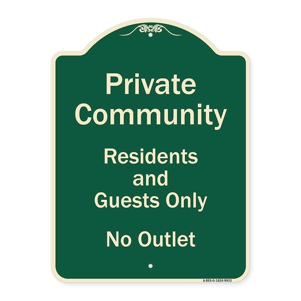 Designer Series-Private Community Residents And Guests Only No Outlet, 24" H, G-1824-9933